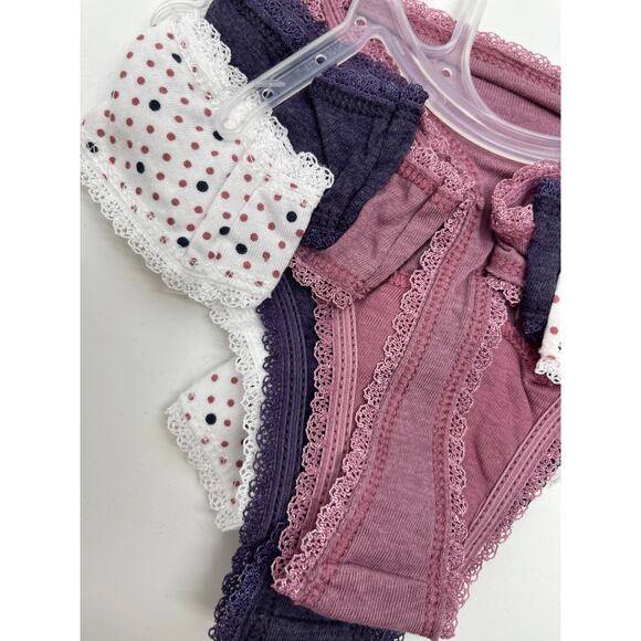 Secret Treasures Womens 3 Pack Thong Underwear Panties New Size XS 4 - Picture 5 of 8